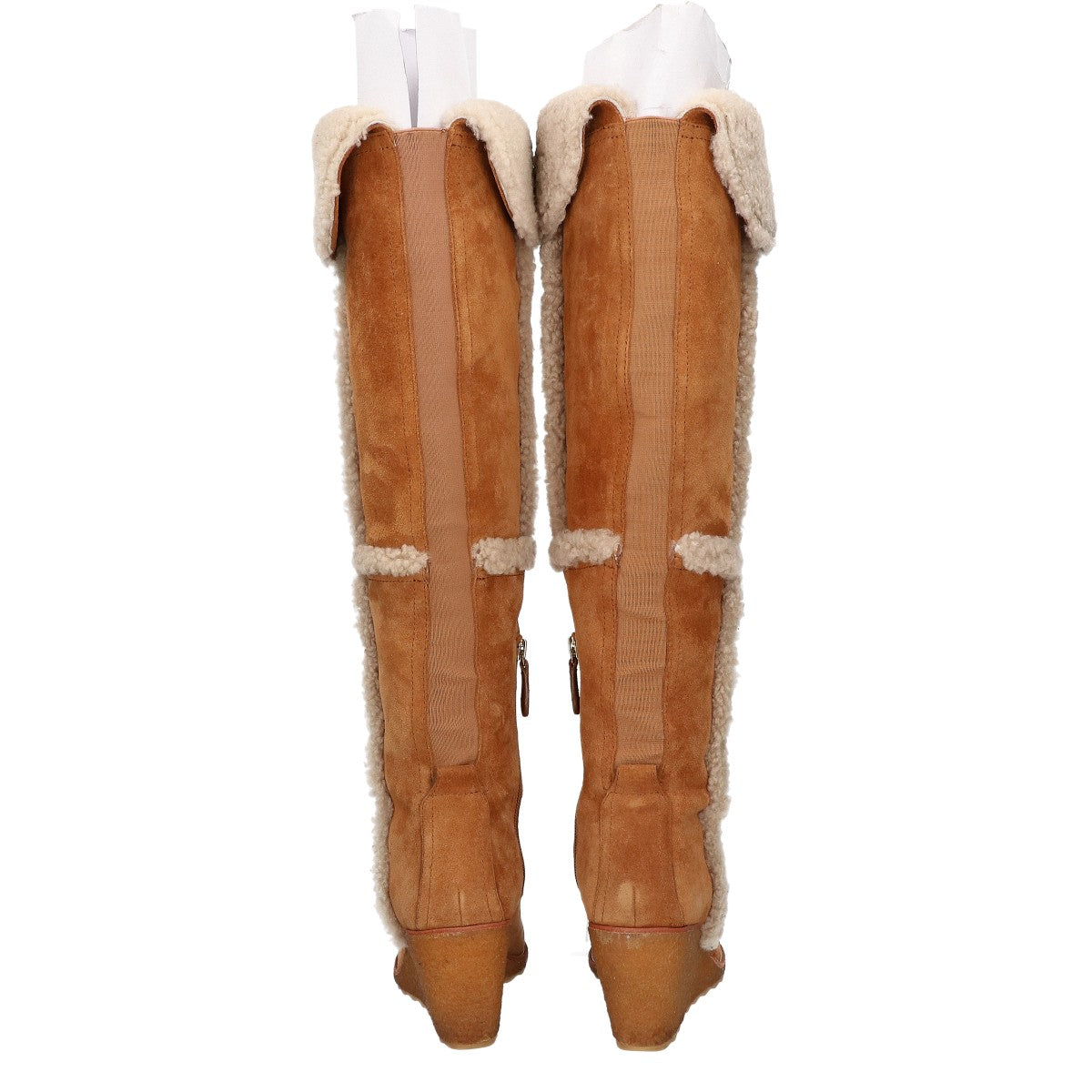 Tory Burch トリーバーチ 7943103992 CASSIUS 75MM TALL WEDGE OVER THE KNEE BOOT ウェッジ ニーハイ ムートンブーツ シューズ