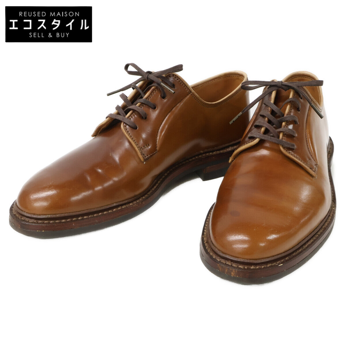 Crockett&Jones クロケット＆ジョーンズ 20167B LANARK4 378ラスト コードバン プレーントゥ シューズ シューズ