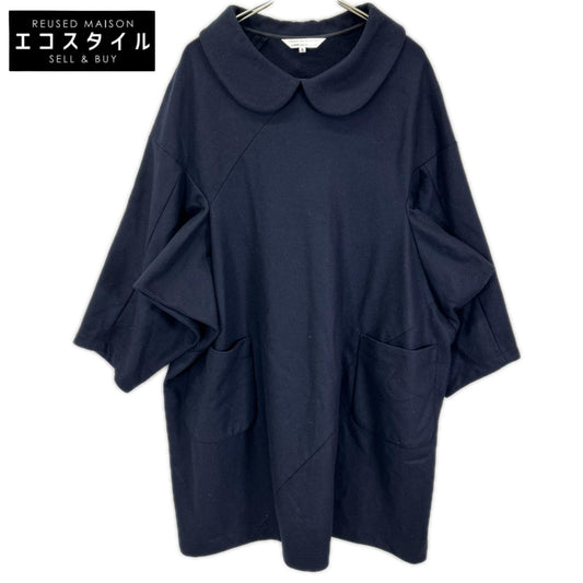 COMMEdesGARCONS コムデギャルソン RL-O007 ネイビー 丸襟 ワンピース ワンピース