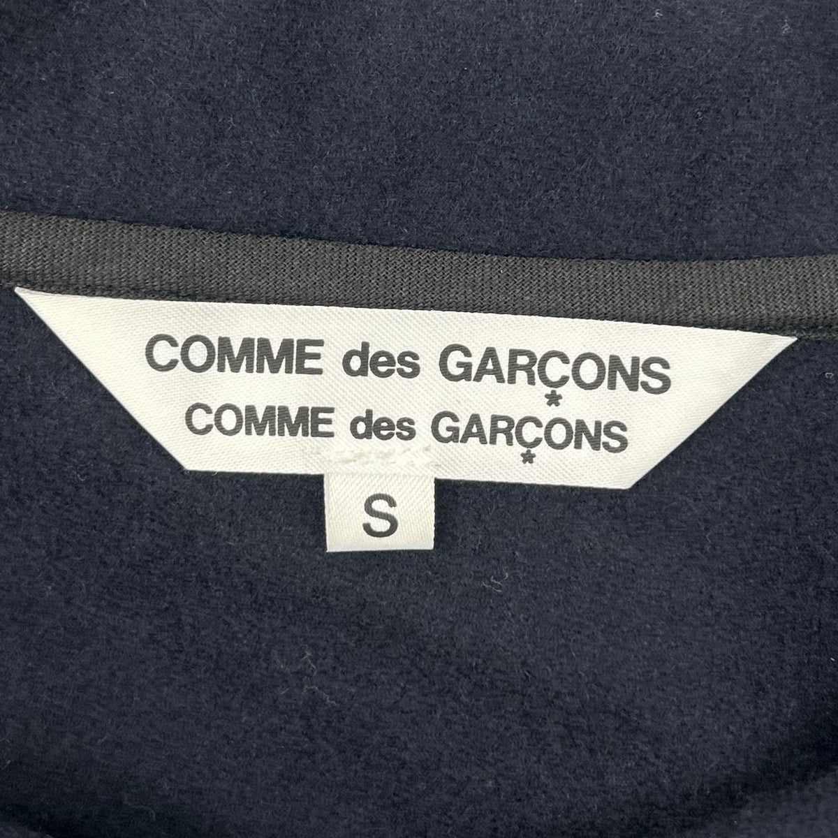 COMMEdesGARCONS コムデギャルソン RL-O007 ネイビー 丸襟 ワンピース ワンピース