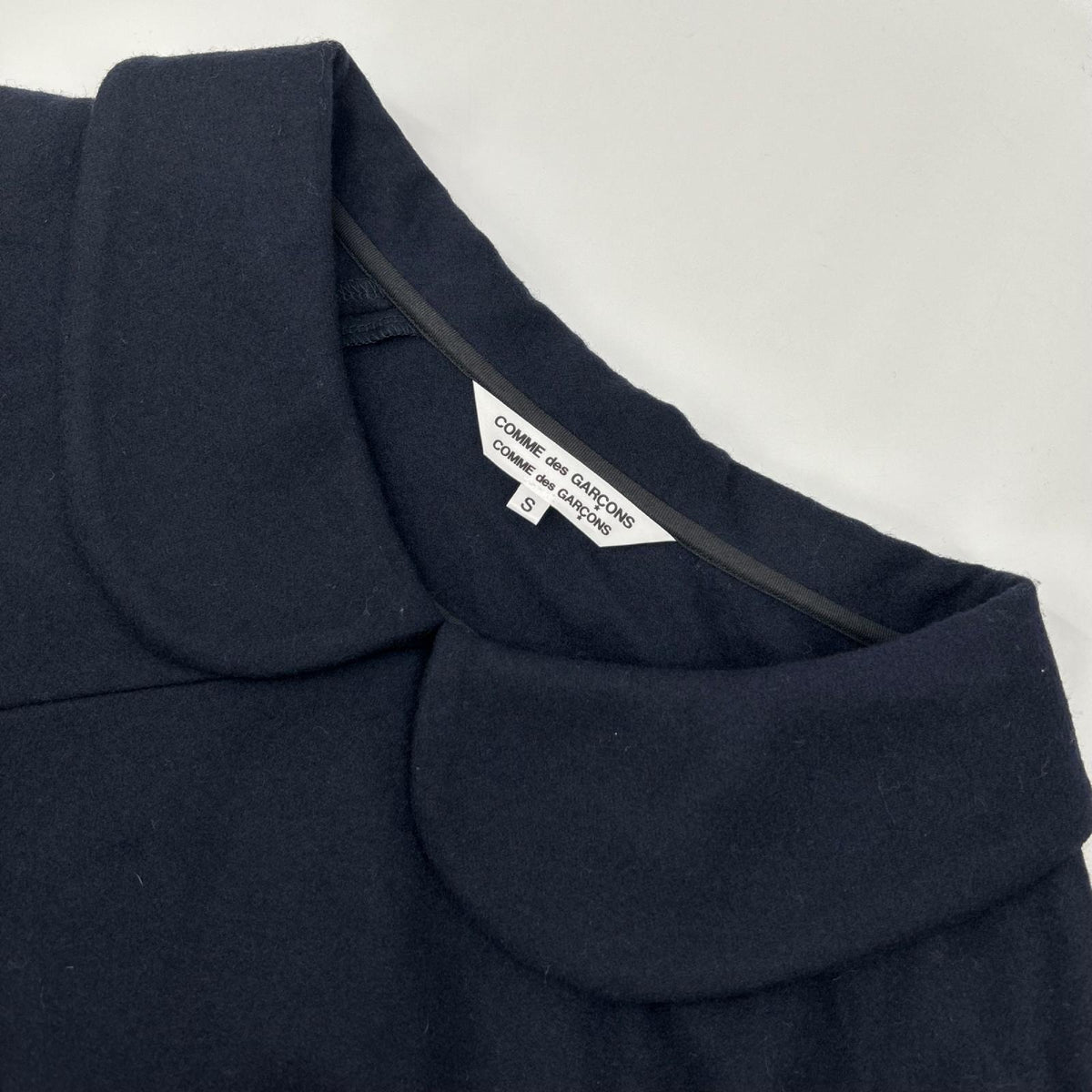 COMMEdesGARCONS コムデギャルソン RL-O007 ネイビー 丸襟 ワンピース ワンピース