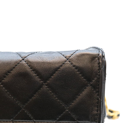 CHANEL シャネル AS5293 黒 シャイニーカーフ G金具 シャネル25スモール ショルダーバッグ ショルダーバッグ