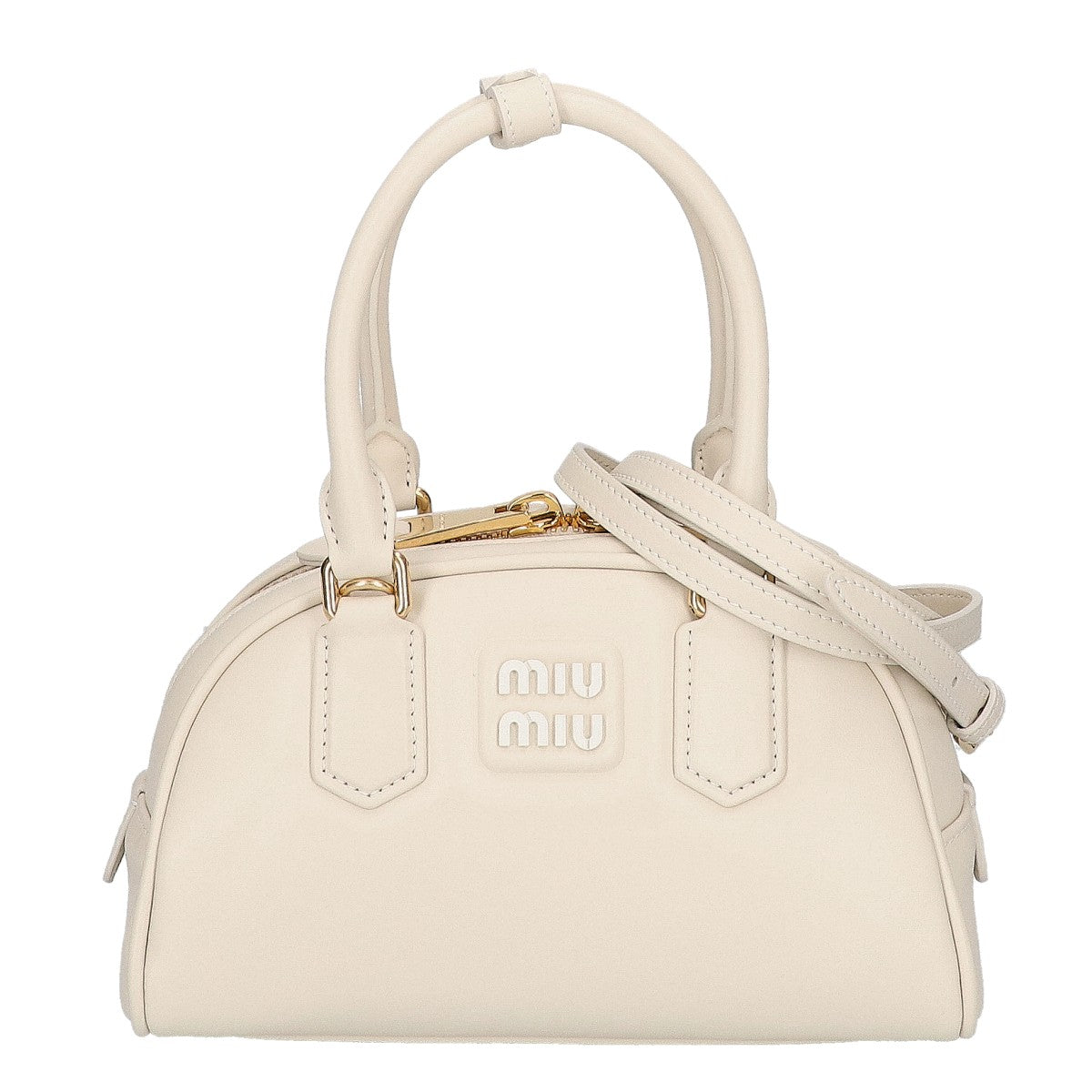 MIUMIU ミュウミュウ 新品同様 5BB191 アルカディ 2WAY ショルダーバッグ ハンドバッグ