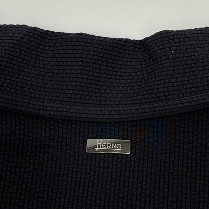 HERNO ヘルノ グレー 超軽量ストレッチシアサッカー シャツアウター トップス