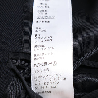 CELINE セリーヌ 【新品同様/国内正規】2V74G650D エディ期 ウールギャバジン ボクシー クラシックテーラードジャケット ジャケット