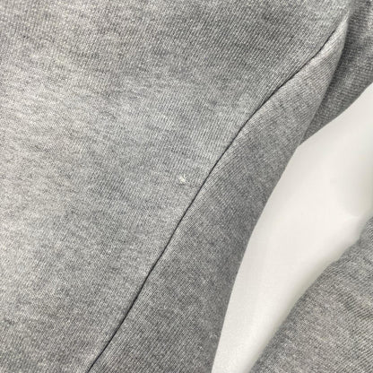 MOWALOLA モワローラ グレー クロップド ジップパーカー トップス