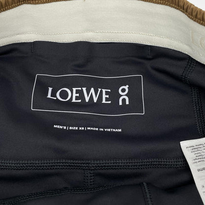 LOEWE ロエベ 25SS ×ON ブラウン パフォーマンス ショーツ ボトムス