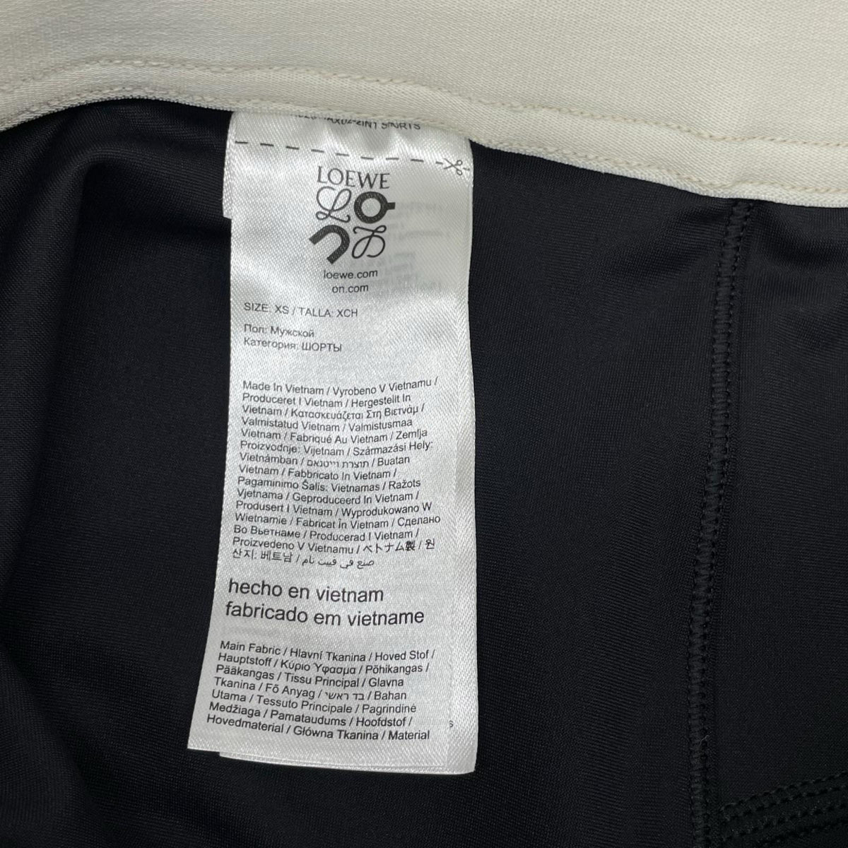 LOEWE ロエベ 25SS ×ON ブラウン パフォーマンス ショーツ ボトムス