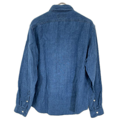 POLObyRalphLauren ポロラルフローレン インディゴ クラシック フィット リネン ワークシャツ トップス