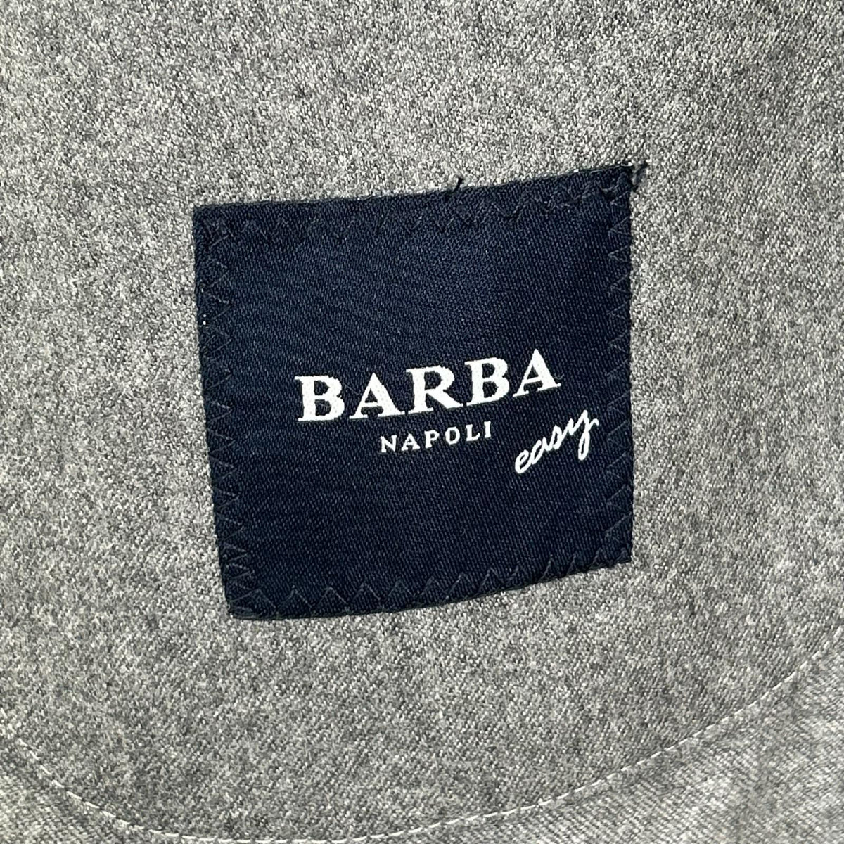 BARBA バルバ グレー EASYJ テーラードジャケット ジャケット