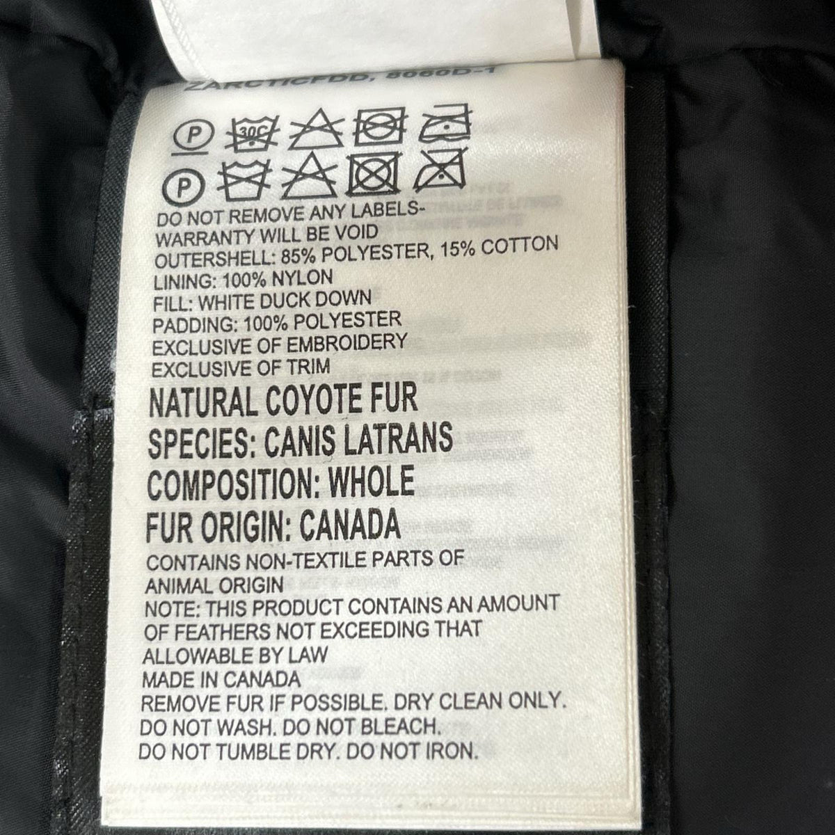 CANADA GOOSE カナダグース 2603JL ネイビー ブロンテパーカ ダウンコート コート