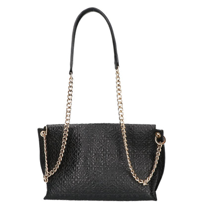 LOEWE ロエベ リピートアナグラム アベニュー エンボス チェーン ショルダーバッグ