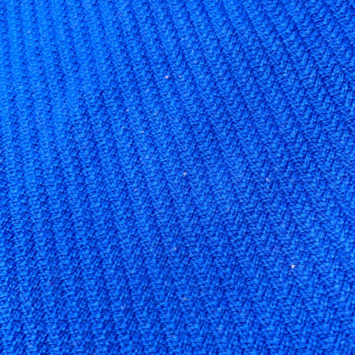 2-0035-6-02-028 Blue Diagonal Pattern Pullover Knit Top 38 Women's