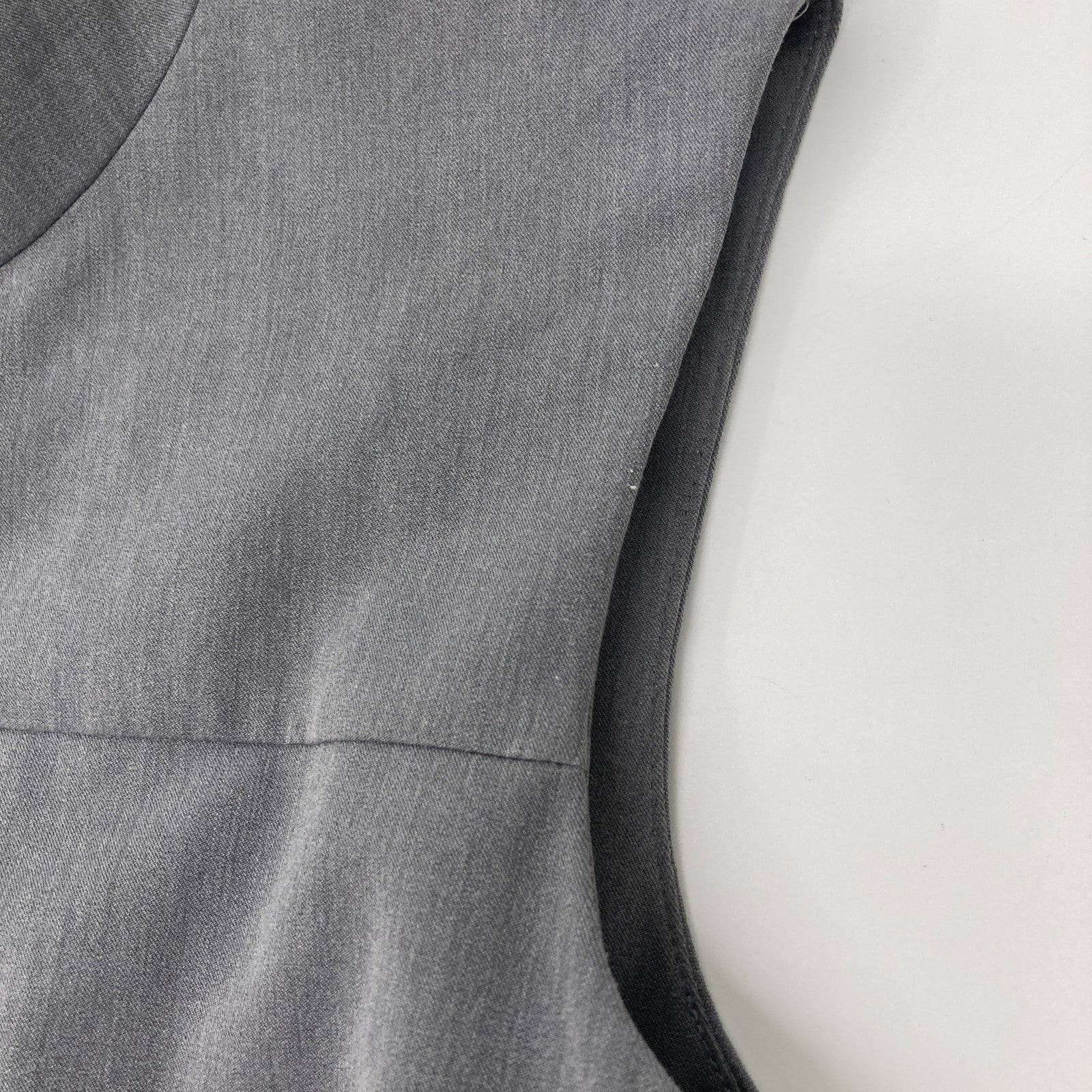 FOXEY NEW YORK Faille Pleat Fit and Flare Sleeveless Dress