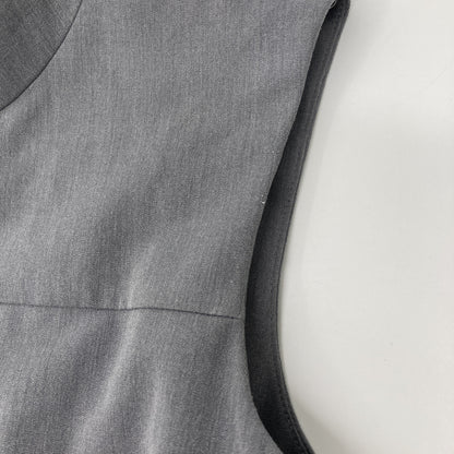 FOXEY NEW YORK Faille Pleat Fit and Flare Sleeveless Dress