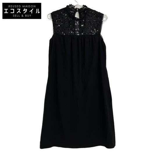 Theory 01-9905580-050-704 Black Lace Dress, Size 4, for women
