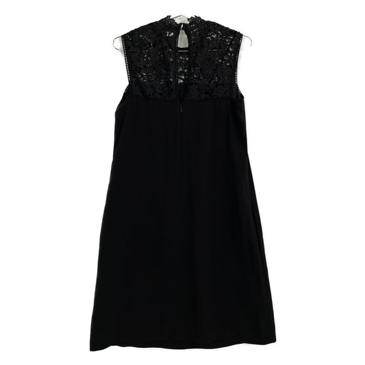 Theory 01-9905580-050-704 Black Lace Dress, Size 4, for women