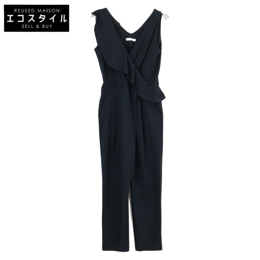 emmi 【yoga】14WCO172229 Navy Sleeveless All-in-One Overalls Jumpsuit 0 Women's