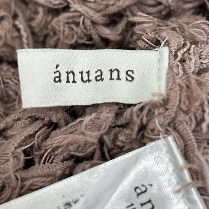 anuans アニュアンス 1525131006 ニットレイヤードキャミワンピース スーツ セットアップ