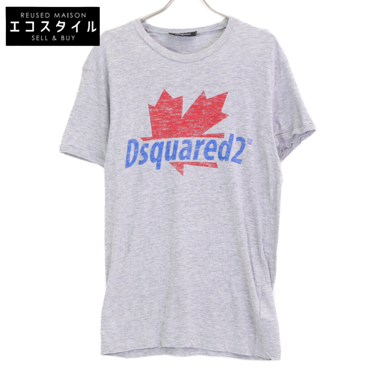 DSQUARED2 Dsquared S74GD0819 Gray LEEF T-shirt Tops M Men's