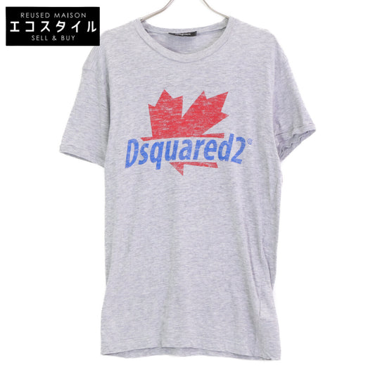DSQUARED2 Dsquared S74GD0819 Gray LEEF T-shirt Tops M Men's