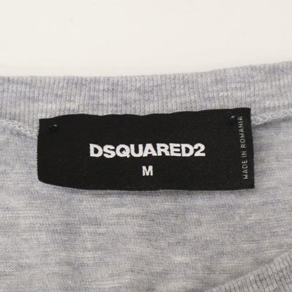 DSQUARED2 Dsquared S74GD0819 Gray LEEF T-shirt Tops M Men's
