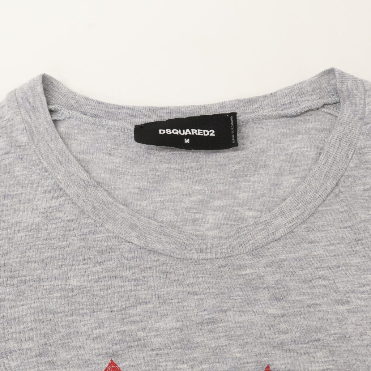 DSQUARED2 Dsquared S74GD0819 Gray LEEF T-shirt Tops M Men's