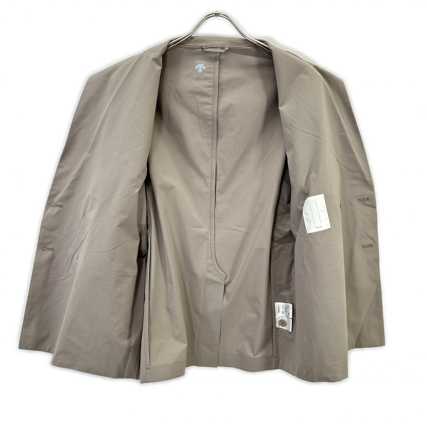 DESCENTE デサント ベージュ 2B ジャケット ジャケット
