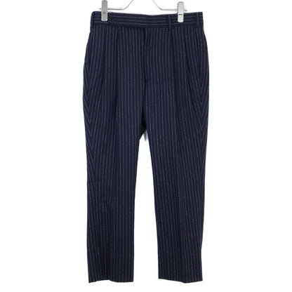 JOHN LAWRENCE SULLIVAN John Lawrence Sullivan 2B010 13-05 Navy Stripe Slacks Bottoms 34 Women's
