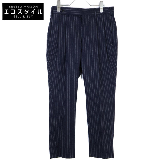 JOHN LAWRENCE SULLIVAN John Lawrence Sullivan 2B010 13-05 Navy Stripe Slacks Bottoms 34 Women's