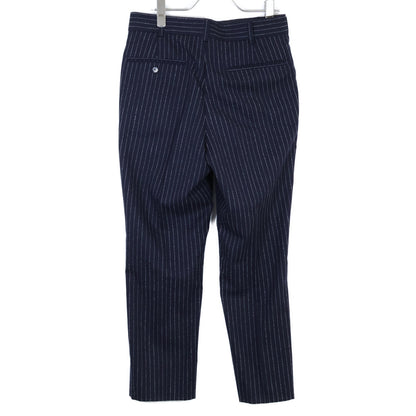 JOHN LAWRENCE SULLIVAN John Lawrence Sullivan 2B010 13-05 Navy Stripe Slacks Bottoms 34 Women's
