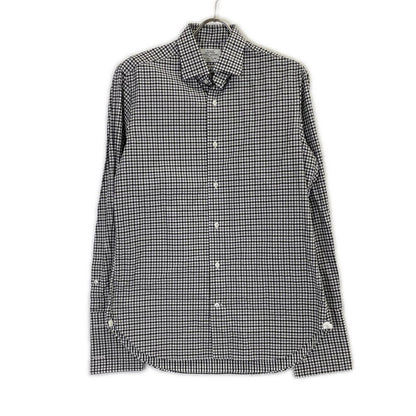 UNITED ARROWS ユナイテッドアローズ 1111-250-9462 ブラック チェック スリムフィット シャツ トップス