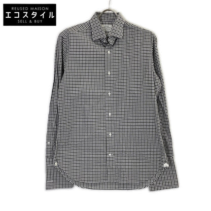UNITED ARROWS ユナイテッドアローズ 1111-250-9462 ブラック チェック スリムフィット シャツ トップス
