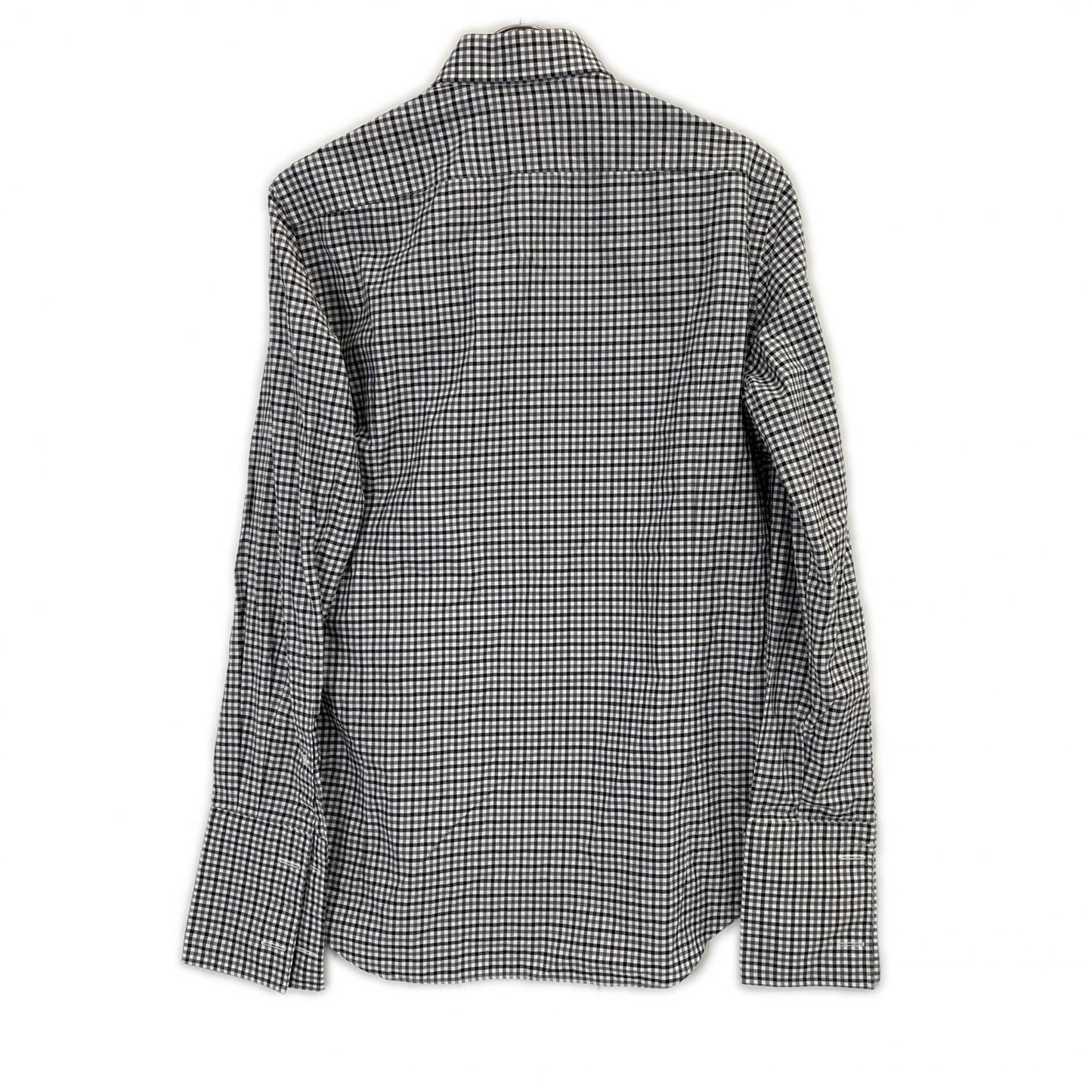 UNITED ARROWS ユナイテッドアローズ 1111-250-9462 ブラック チェック スリムフィット シャツ トップス