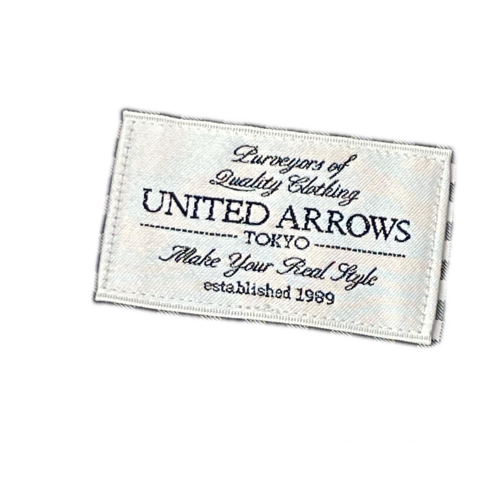 UNITED ARROWS ユナイテッドアローズ 1111-250-9462 ﾌﾞﾗｯｸ ﾁｪｯｸ ｽﾘﾑﾌｨｯﾄ ｼｬﾂ トップス 39