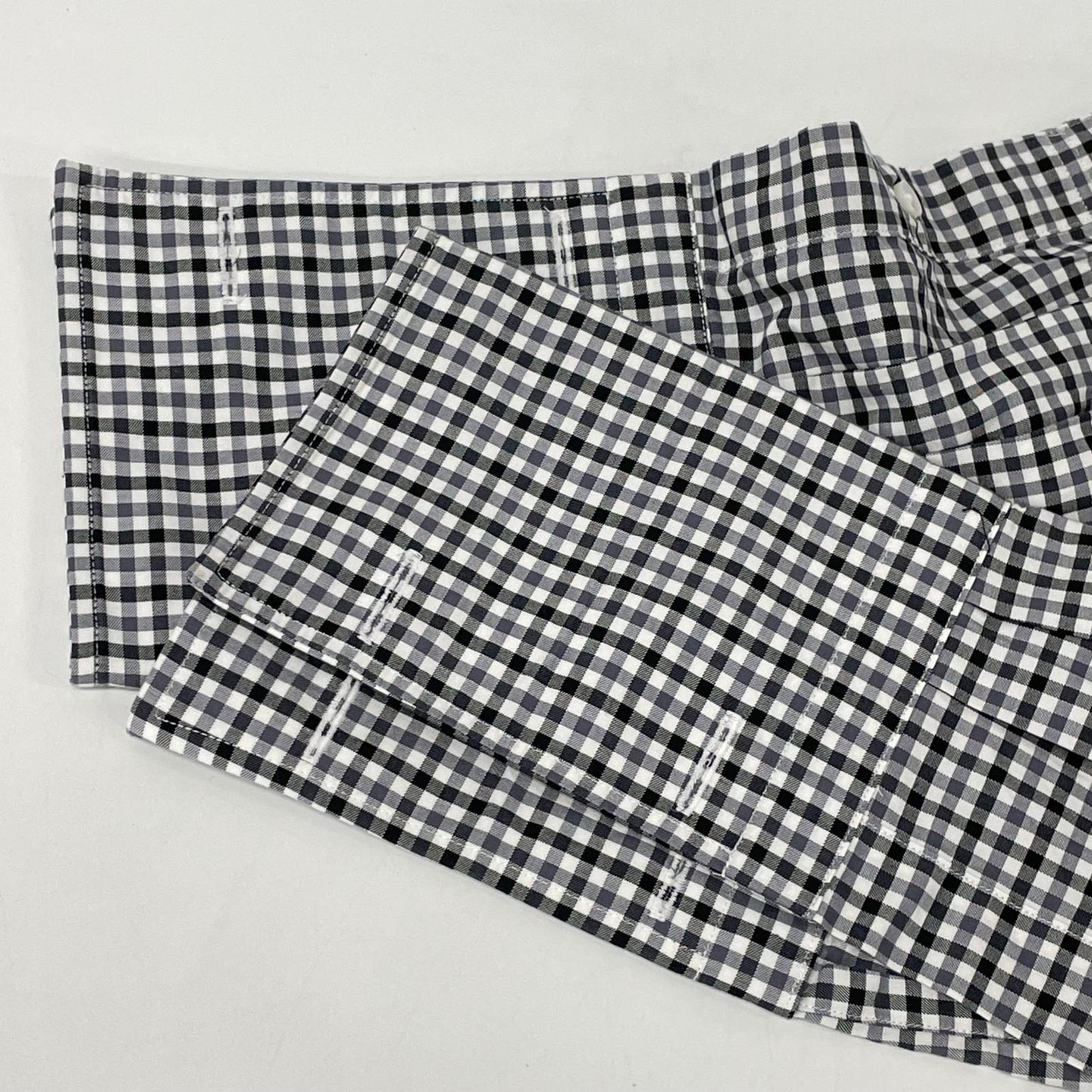 UNITED ARROWS ユナイテッドアローズ 1111-250-9462 ブラック チェック スリムフィット シャツ トップス