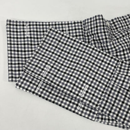 UNITED ARROWS ユナイテッドアローズ 1111-250-9462 ブラック チェック スリムフィット シャツ トップス