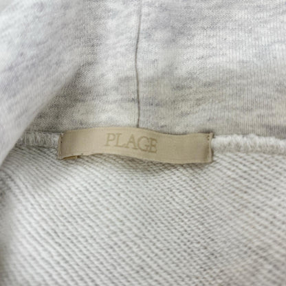 Plage プラージュ 25年製 グレー CROPPED フーディー トップス