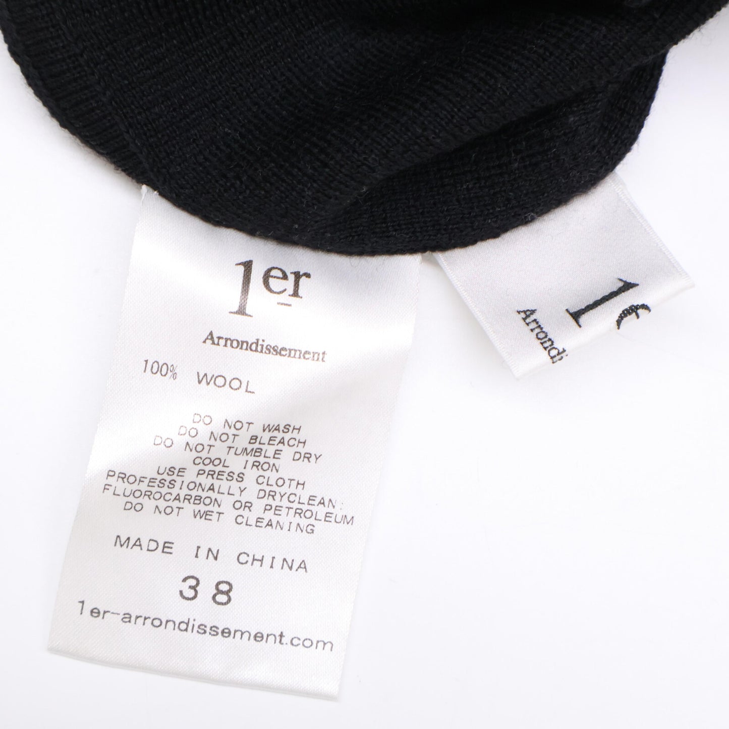 1er Arrondissement プルミエ アロンディスモン B1084AKA408 バックスリット ニット ロング トップス 38