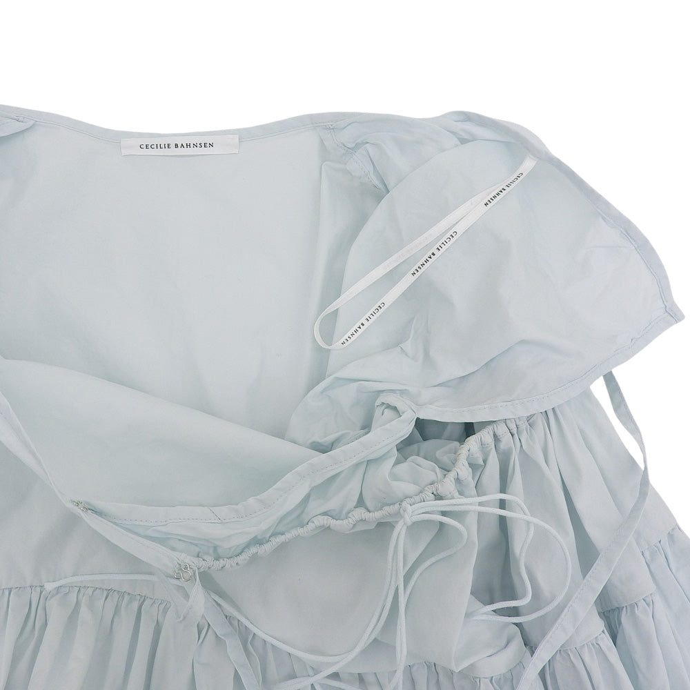 Cecilie Bahnsen 塞西莉·班森 LILY SKIRT 半身裙 女士 浅蓝色 UK10 2.22RTW17006 半身裙