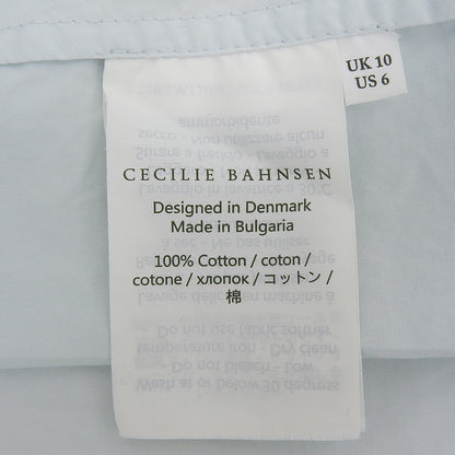 Cecilie Bahnsen 塞西莉·班森 LILY SKIRT 半身裙 女士 浅蓝色 UK10 2.22RTW17006 半身裙