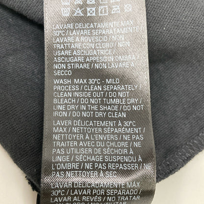 BALENCIAGA 787349 Planet Earth Distressed Oversized T-shirt Top