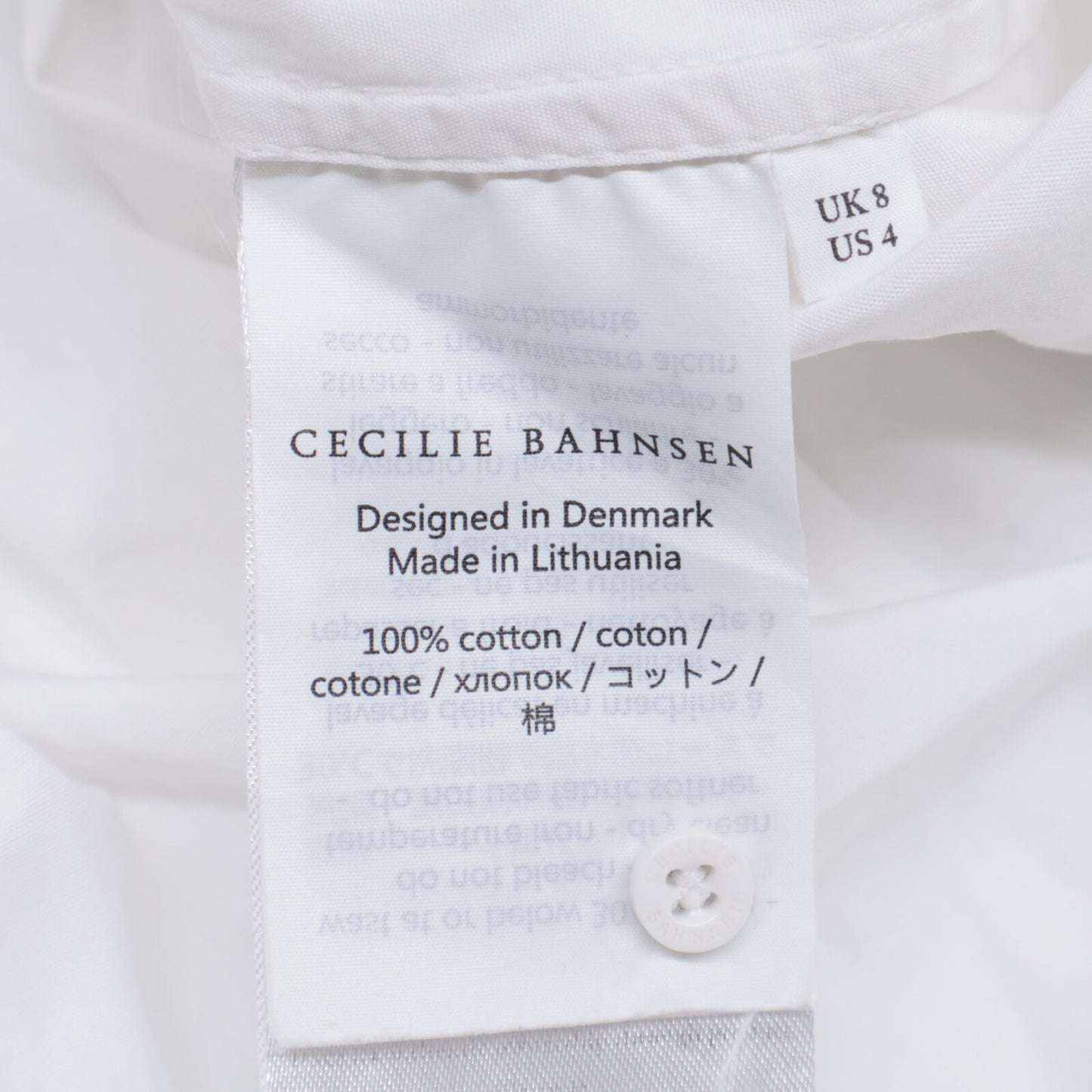 Cecilie Bahnsen セシリー バンセン 24年製 EDI-0002 PRIMROSE DRESS プリムローズドレスワンピ ワンピース