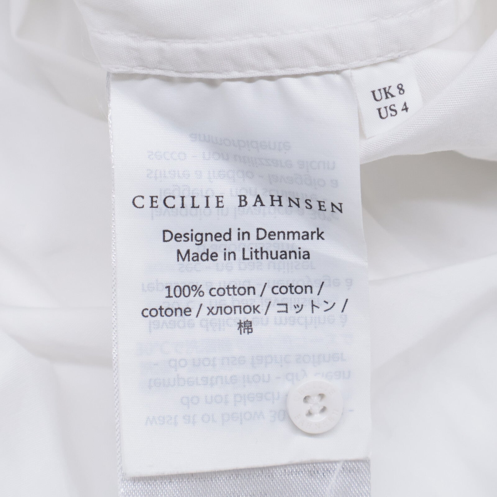 Cecilie Bahnsen 2024 EDI-0002 PRIMROSE DRESS