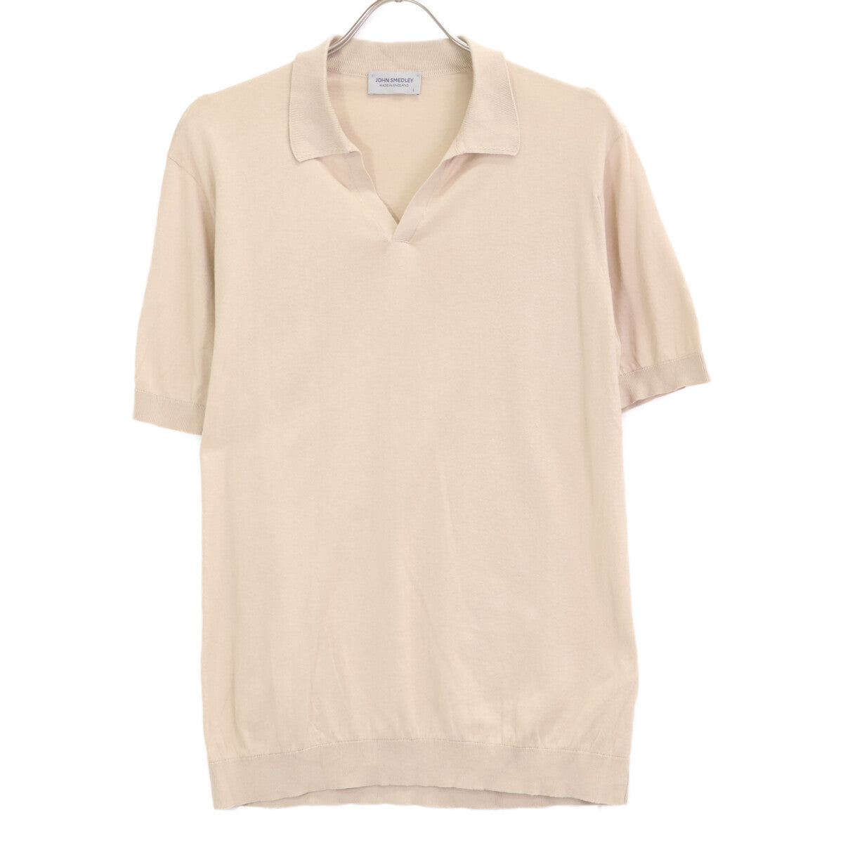 JOHN SMEDLEY ジョンスメドレー SYRES コットン ハイゲージニット スキッパー シャツ トップス