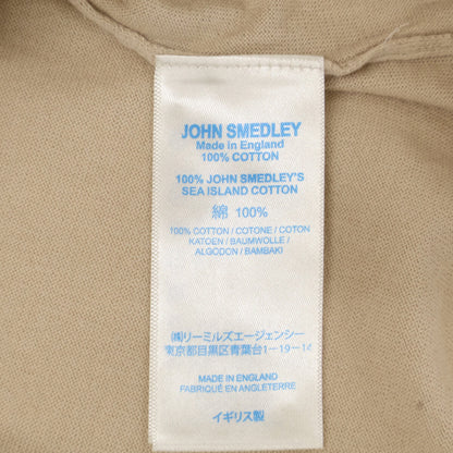 JOHN SMEDLEY ジョンスメドレー SYRES コットン ハイゲージニット スキッパー シャツ トップス