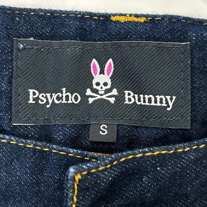 PB173 Indigo Cotton x Linen Tapered Denim Bottoms S Men's