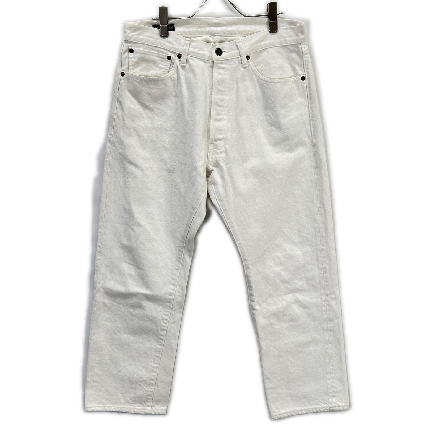 BrooksBrothers ブルックスブラザーズ HW-2211 5ポケット ホワイト ストレートデニム ボトムス