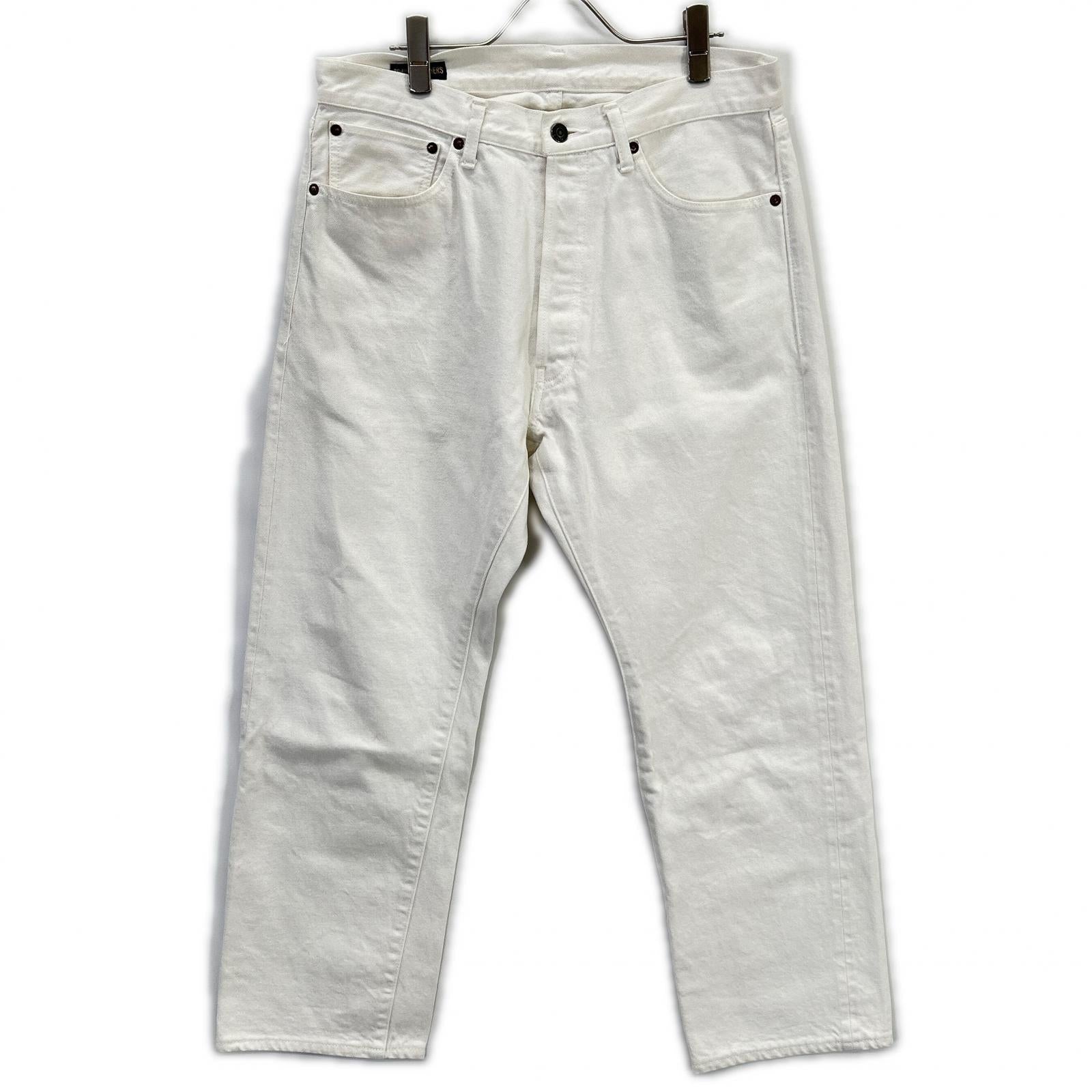 BrooksBrothers ブルックスブラザーズ HW-2211 5ポケット ホワイト ストレートデニム ボトムス