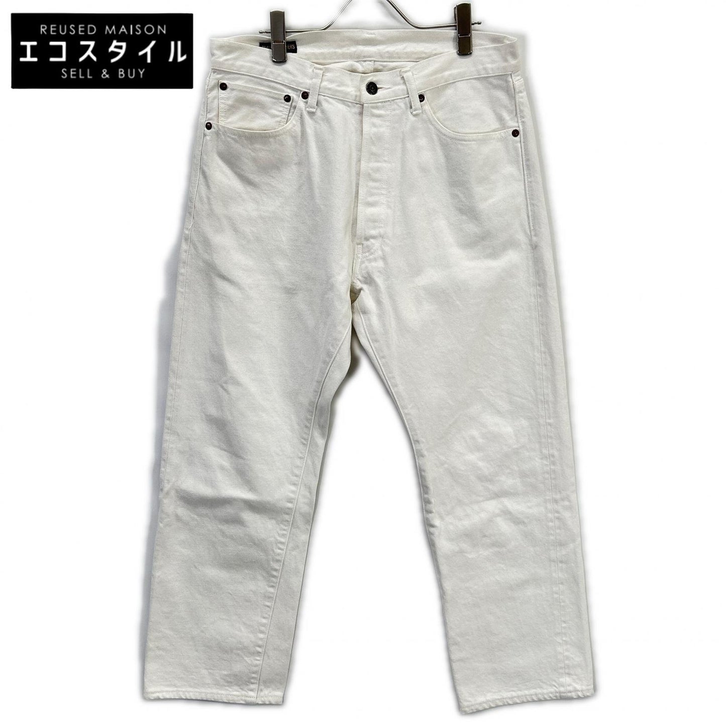BrooksBrothers ブルックスブラザーズ HW-2211 5ポケット ホワイト ストレートデニム ボトムス